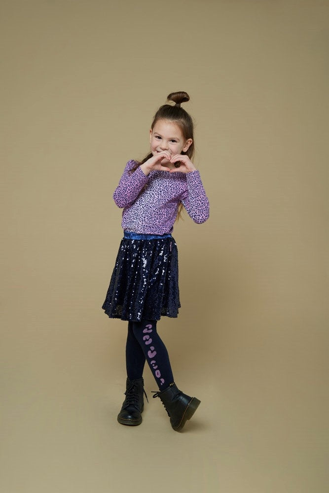 Pailetten rok Indigo - Wild Soul