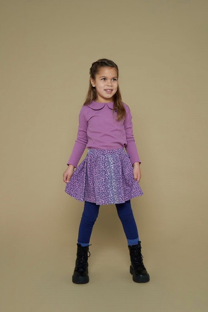 Longsleeve rib Violet - Wild Soul