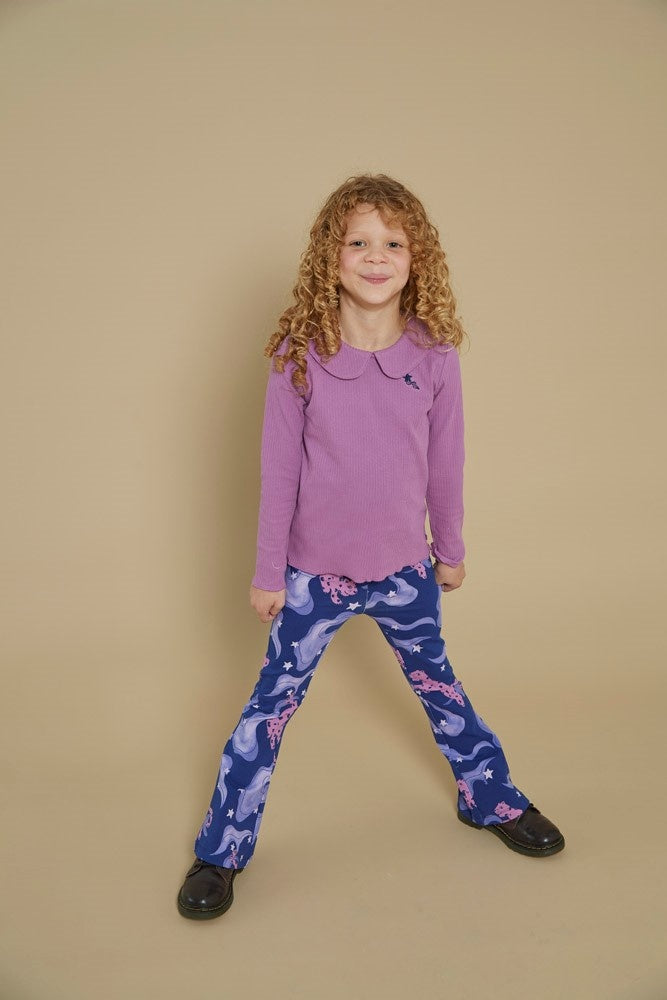 Flared broek Indigo - Wild Soul