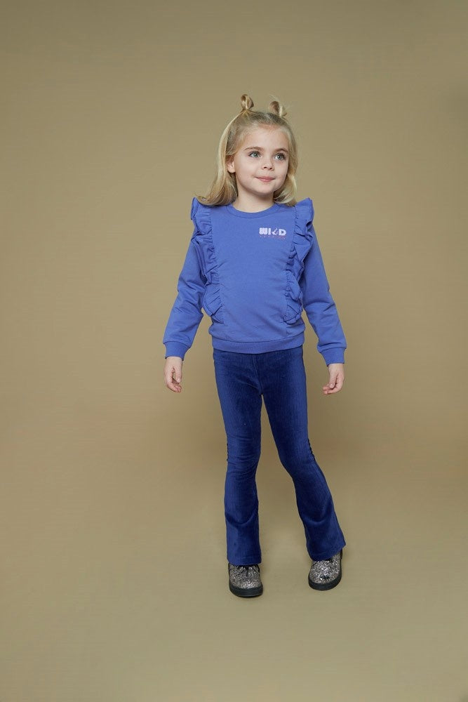 Sweater ruches Lavendel - Wild Soul