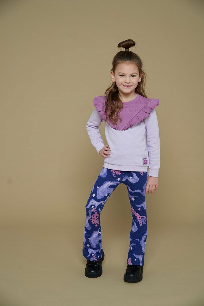 Flared broek Indigo - Wild Soul