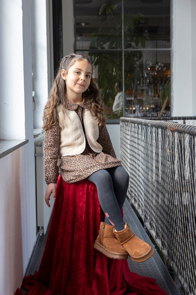 Jurk Bruin - Queen Of Hearts