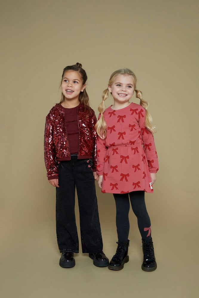 Longsleeve rib Bordeaux - Queen Of Hearts