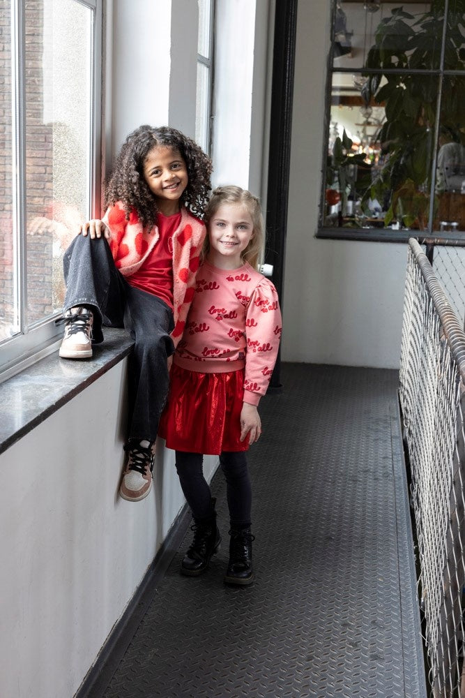 Culotte denim look Antraciet - Queen Of Hearts