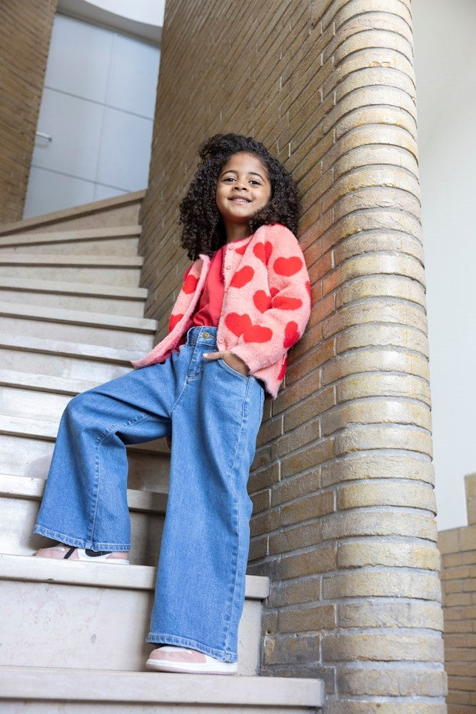 Jeans wide leg m.Blauw denim - Winter Denims