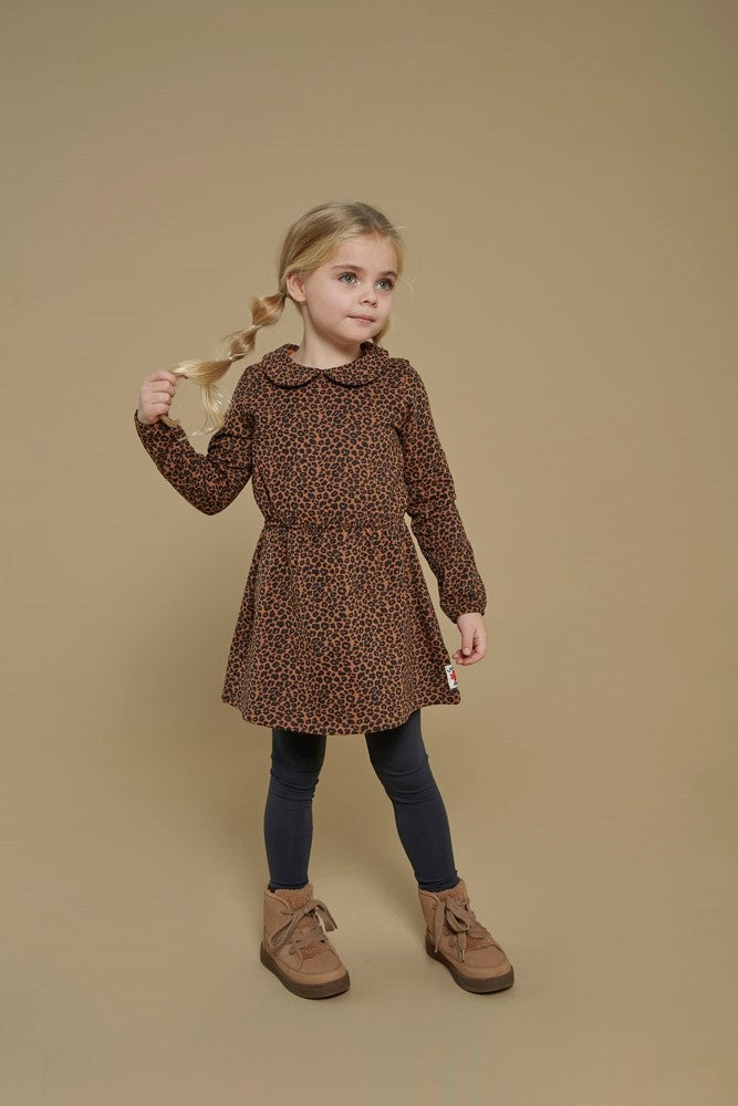 Jurk Bruin - Queen Of Hearts