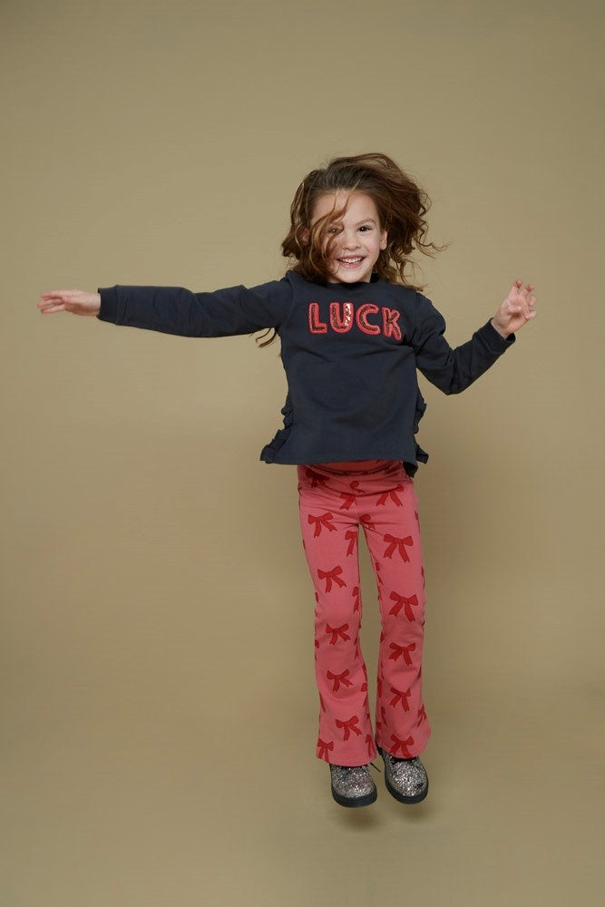 Sweater Antraciet - Queen Of Hearts