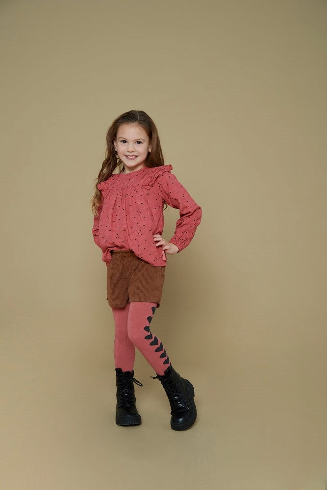 Blouse Roze - Queen Of Hearts