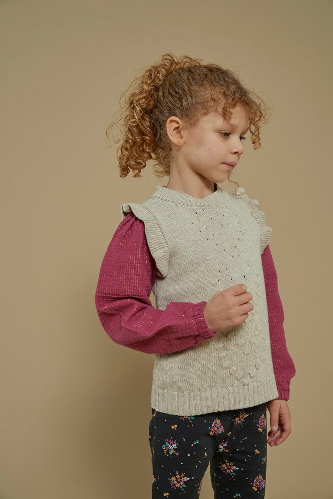 Flared broek Antraciet - Shine Bright