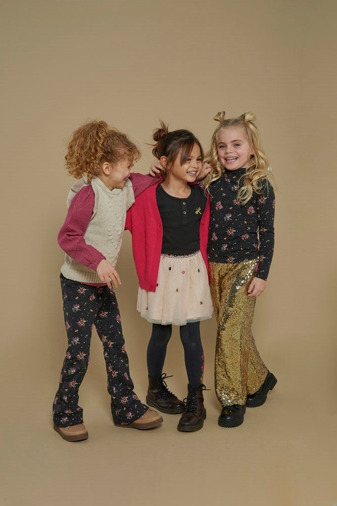 Flared broek Antraciet - Shine Bright