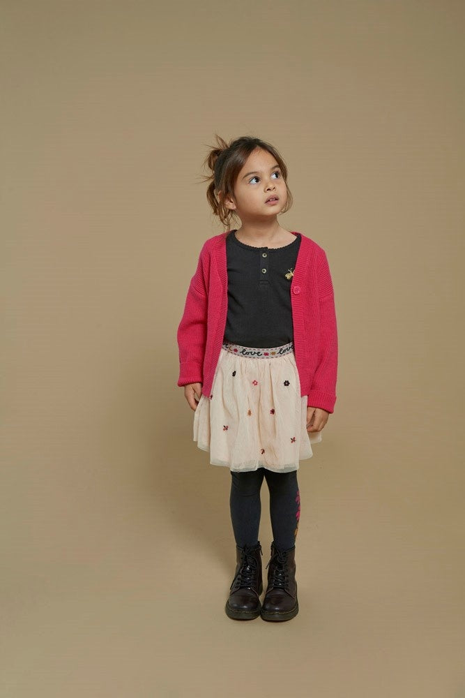 Vest gebreid Roze - Shine Bright