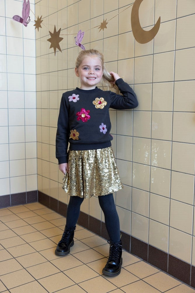 Sweater Antraciet - Shine Bright