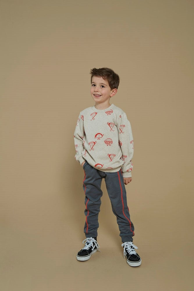 Sweater Offwhite melange - Couch Club