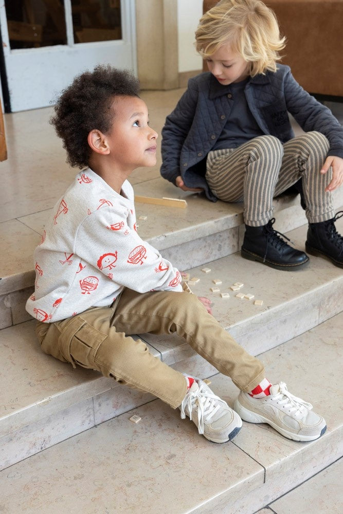 Broek streep Zand - Couch Club