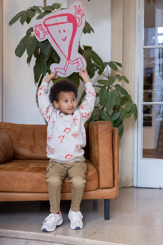 Sweater Offwhite melange - Couch Club