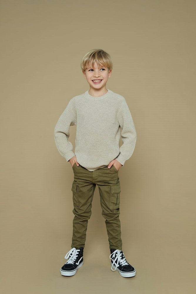 Cargo broek Olijf - Couch Club