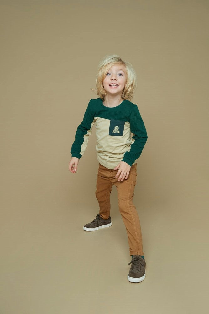 Longsleeve Groen - Chasing Trails