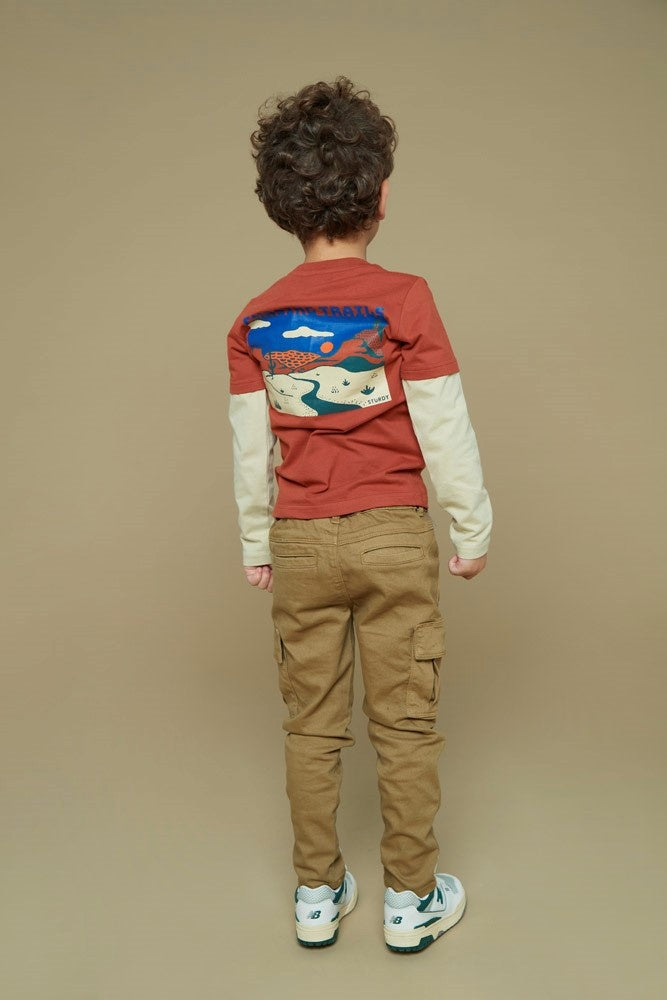 Longsleeve Roest - Chasing Trails