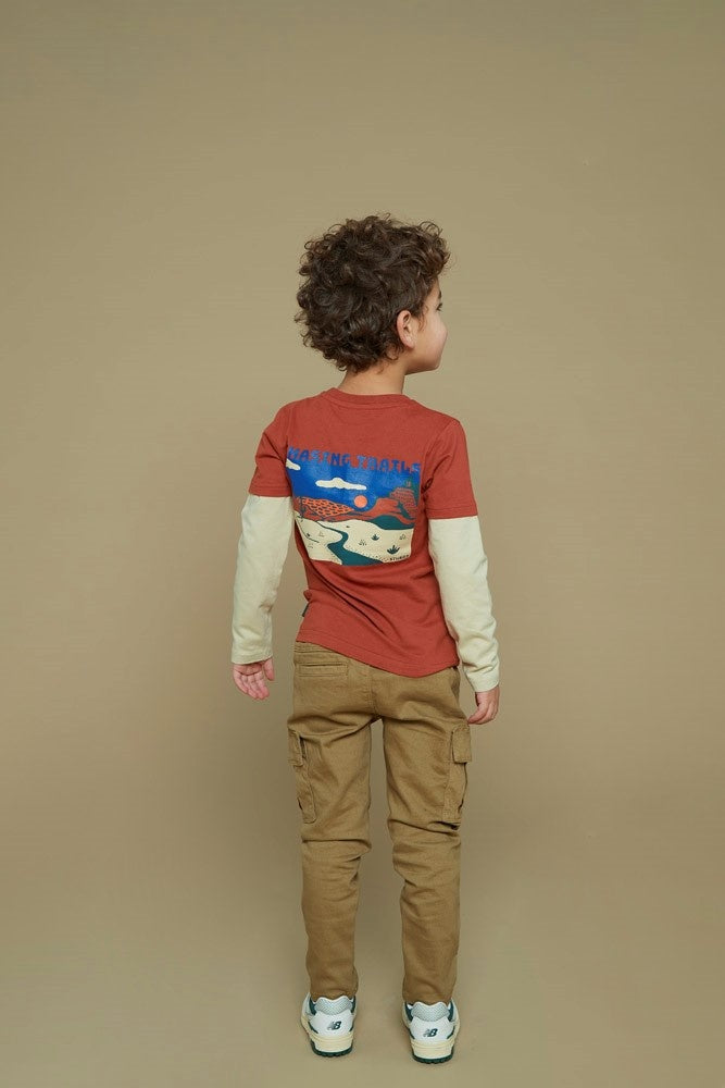 Longsleeve Roest - Chasing Trails