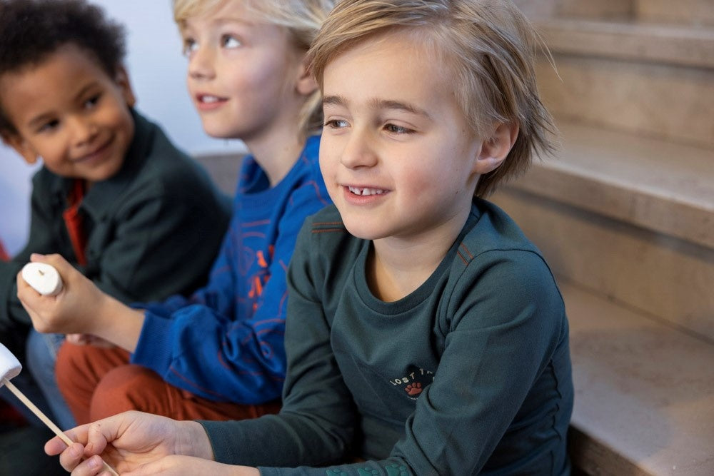 Overhemd Petrol - Chasing Trails