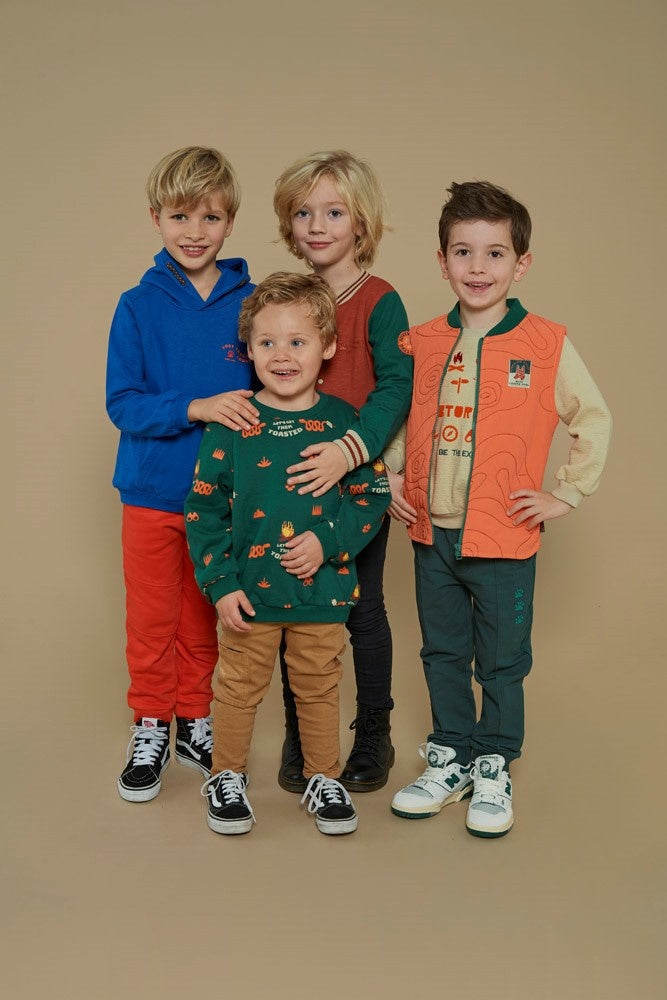 Sweater Groen - Chasing Trails