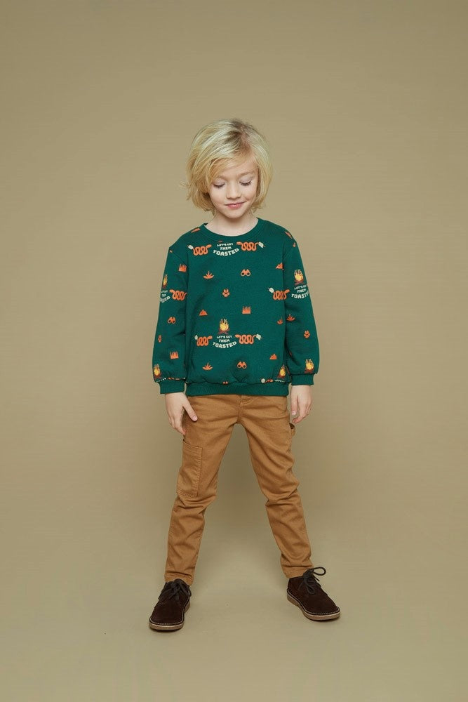 Cargo broek Camel - Chasing Trails