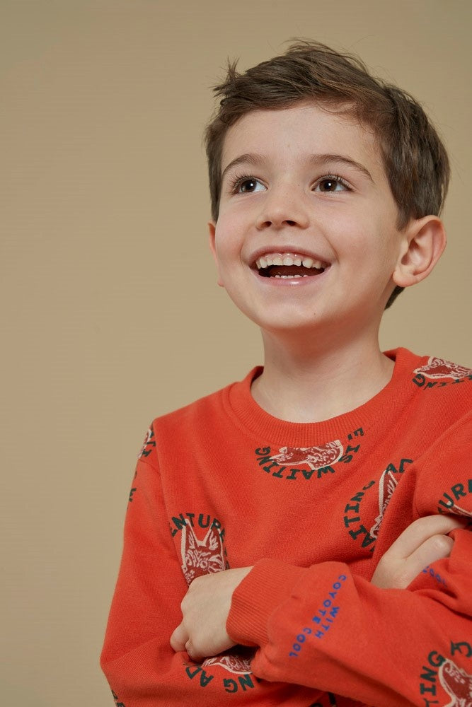 Sweater Oranje - Chasing Trails