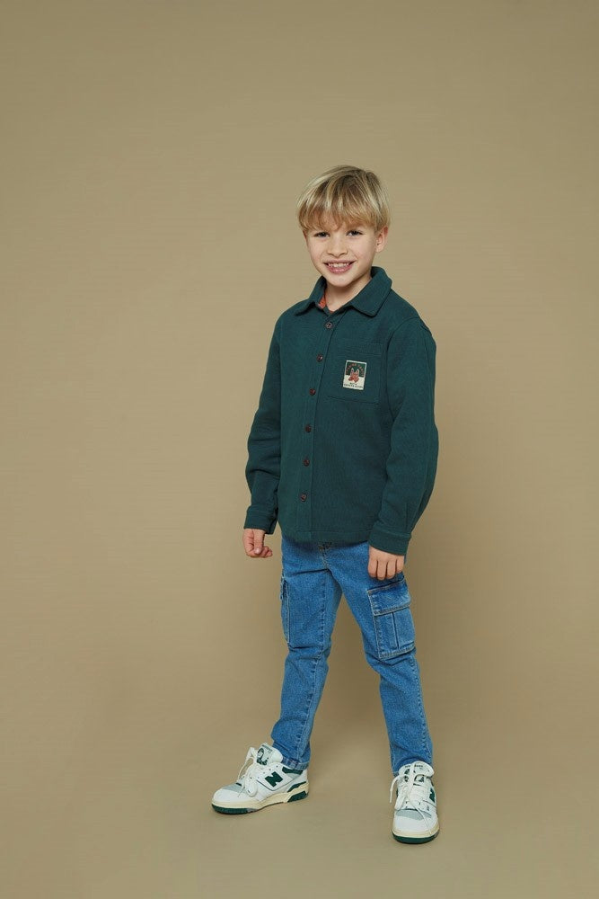 Cargo broek denim m.Blauw denim - Winter Denims