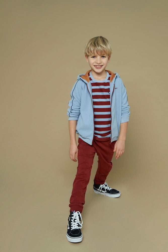 Vest fleece met capuchon Blauw - Waves and Whales