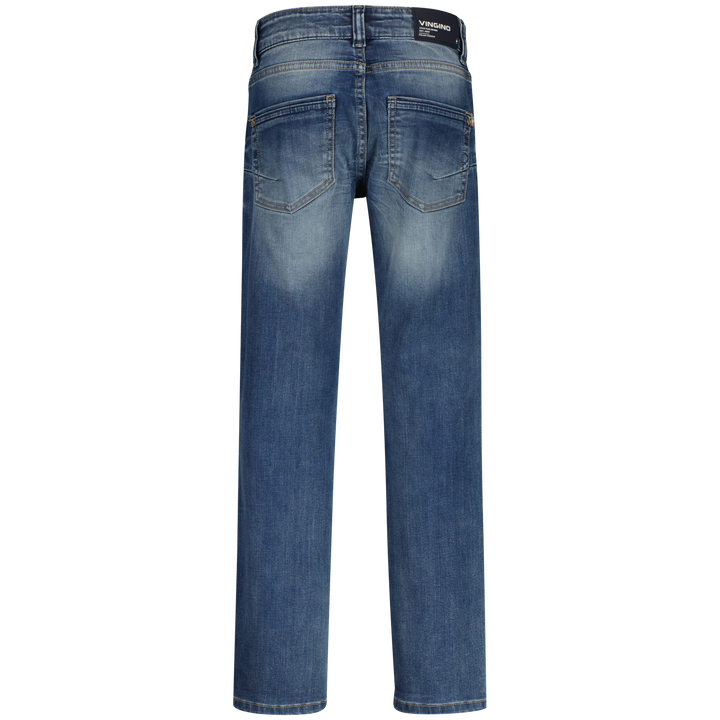 Spijkerbroek Baggio Mid Blue Wash Regular