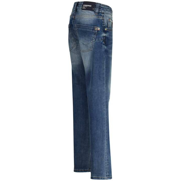 Spijkerbroek Baggio Mid Blue Wash Regular