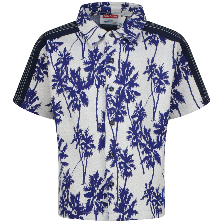 Blouse Lalm Seascape blue Comfort