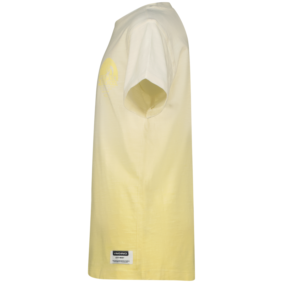 T - shirt Hunner Summer yellow Relaxed