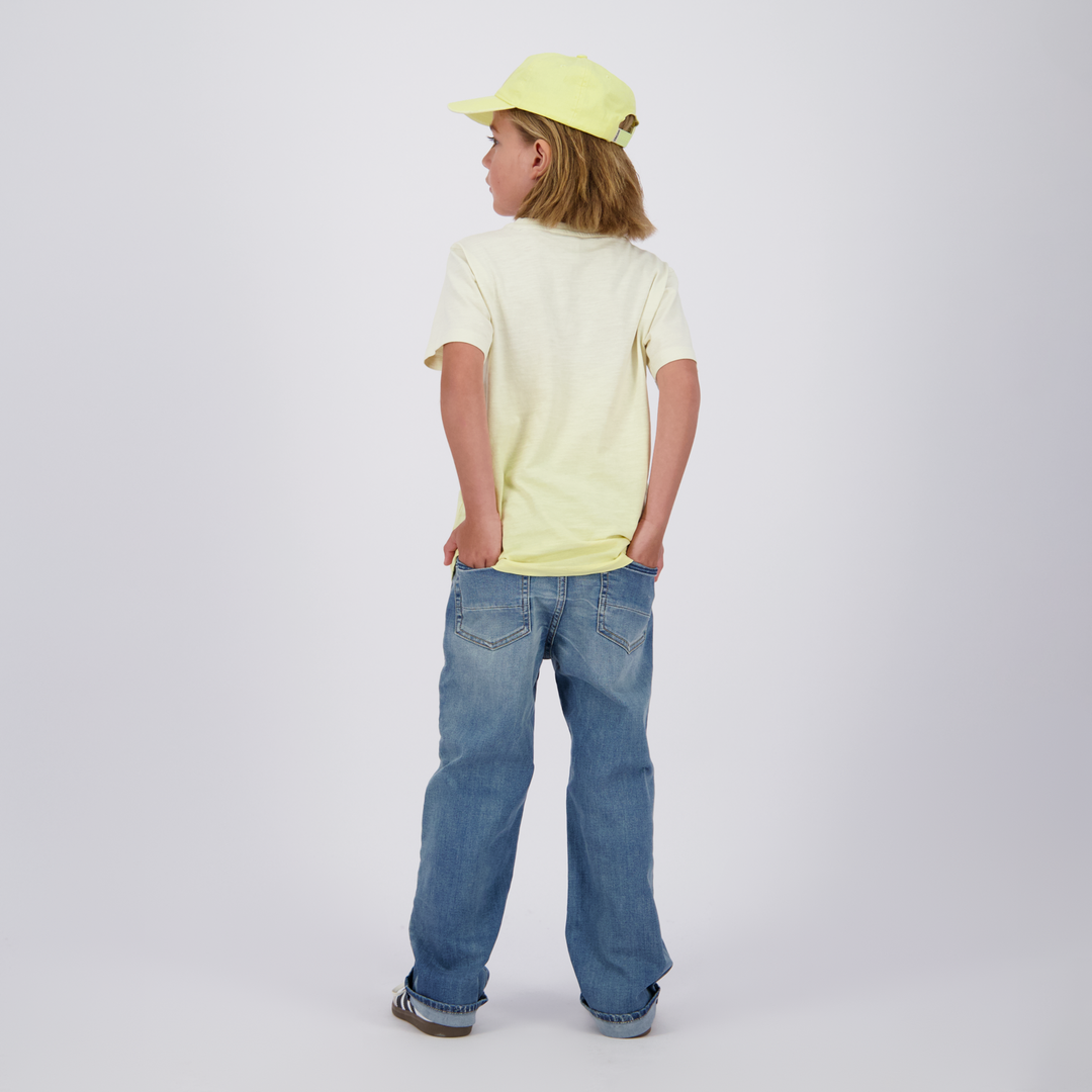 T - shirt Hunner Summer yellow Relaxed