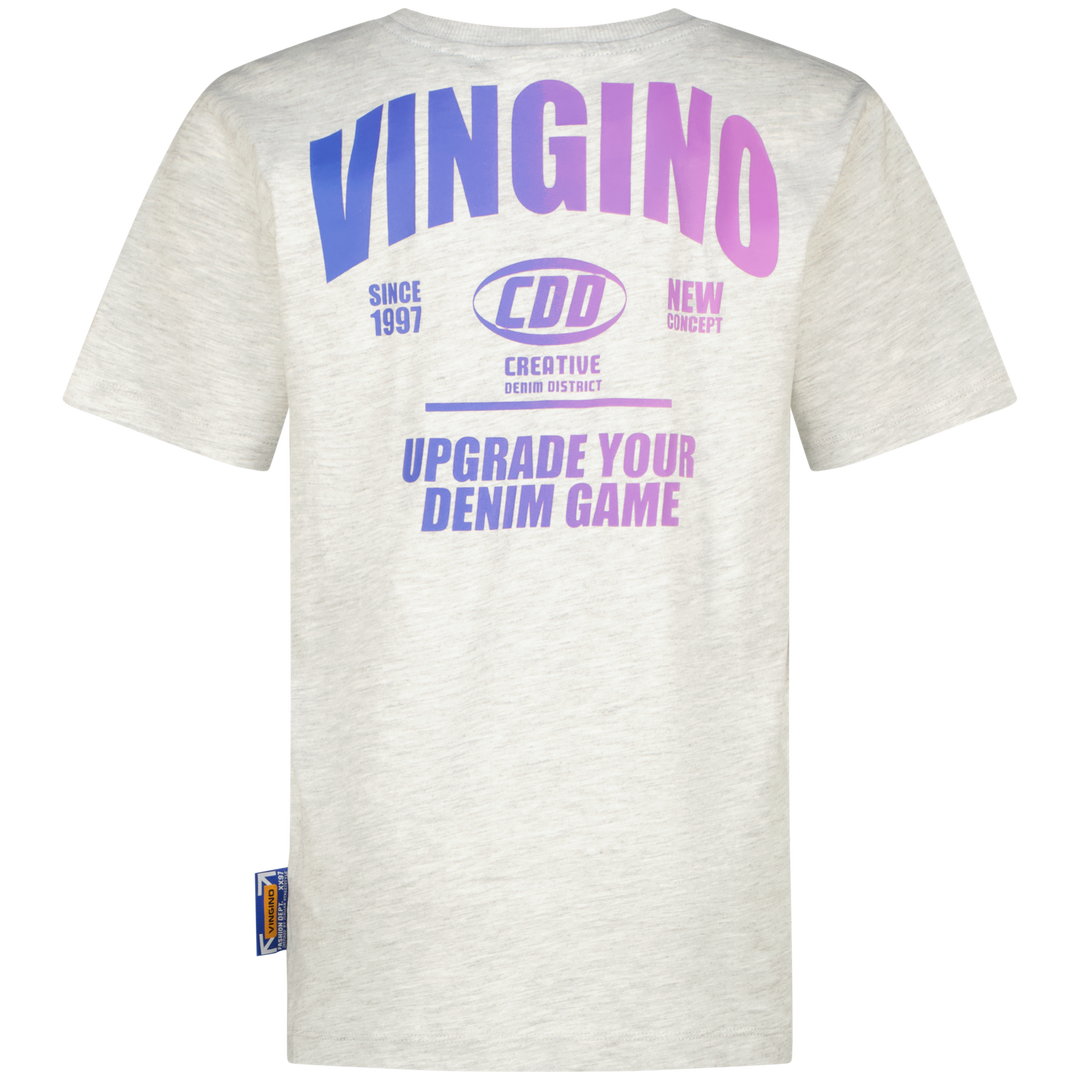 T - shirt Hady Fearless grey melee Relaxed