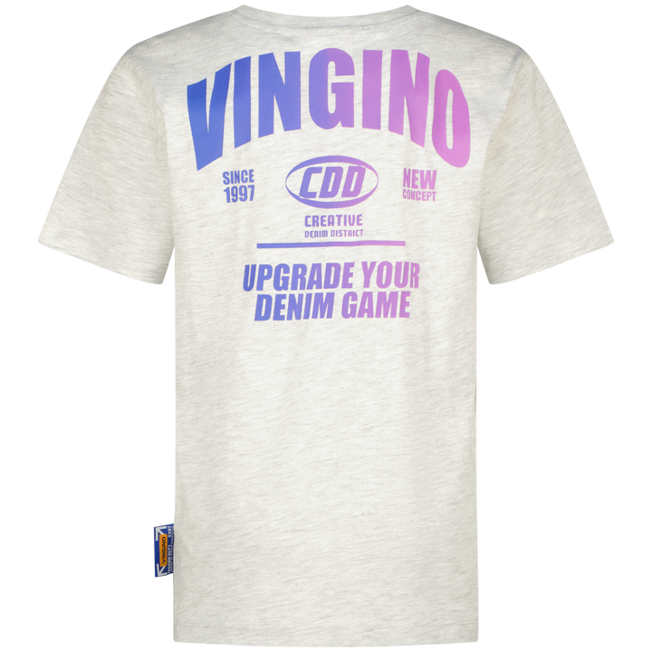 T - shirt Hady Fearless grey melee Relaxed