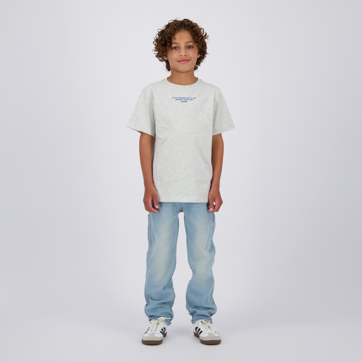 T - shirt Hady Fearless grey melee Relaxed