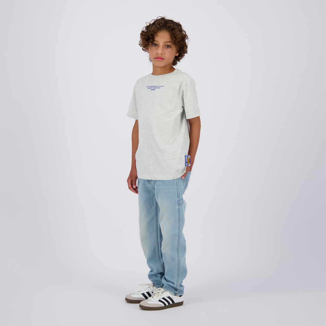 T - shirt Hady Fearless grey melee Relaxed