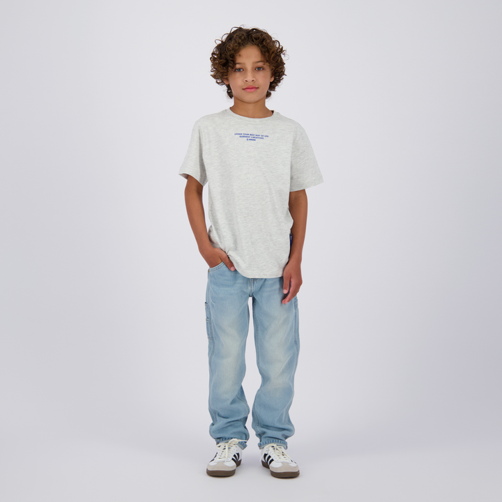 T - shirt Hady Fearless grey melee Relaxed