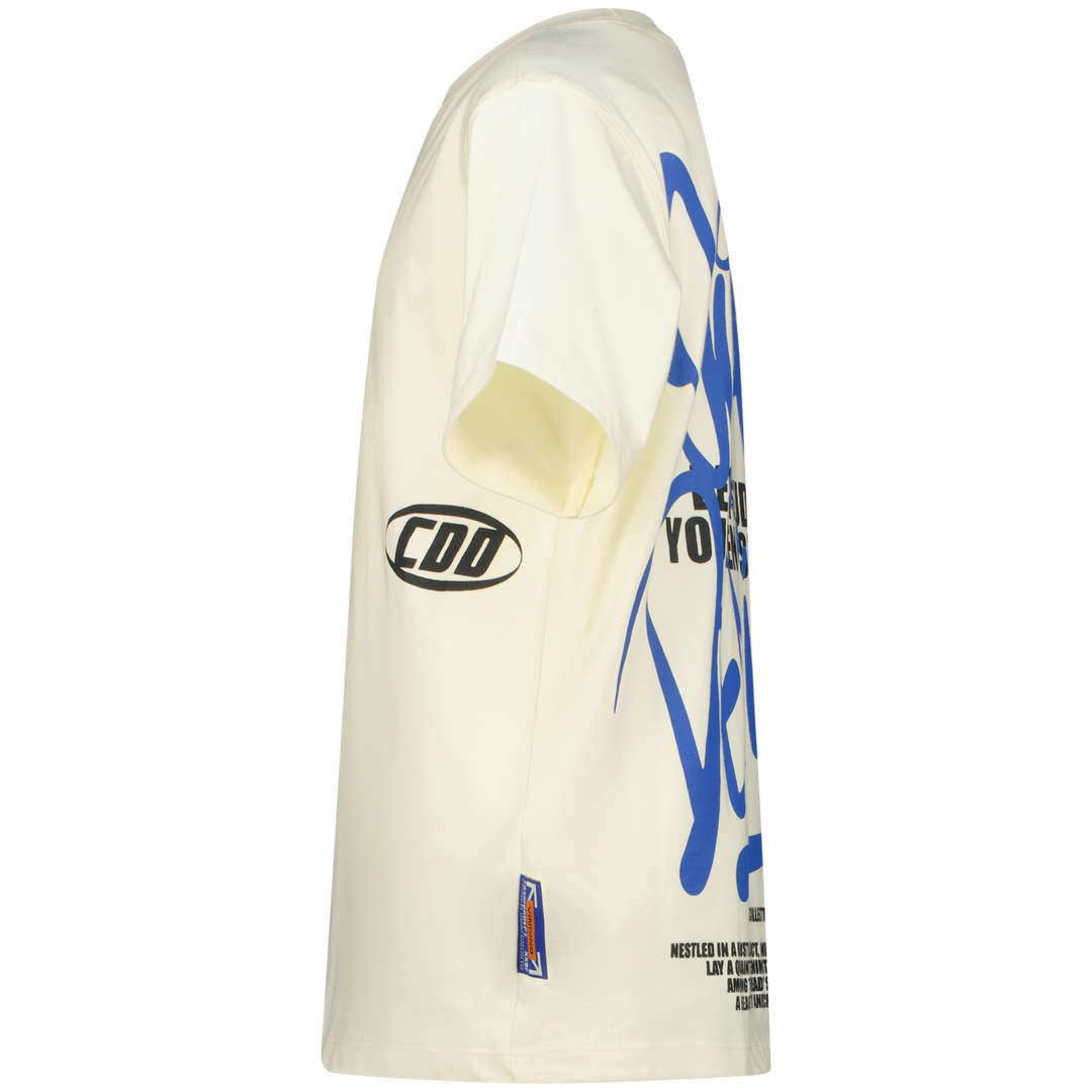 T - shirt Humach Sunlight white Relaxed