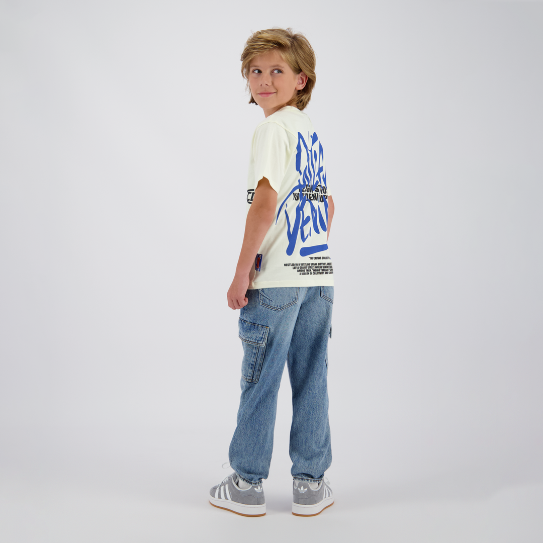 T - shirt Humach Sunlight white Relaxed