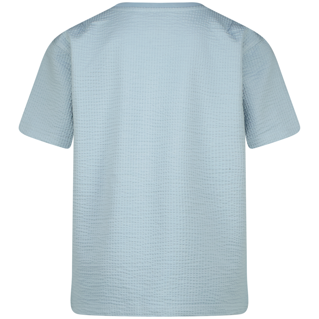 T - shirt Hugi Faded blue Oversized