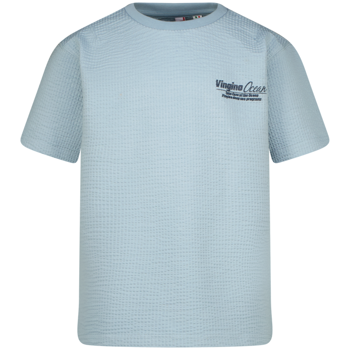 T - shirt Hugi Faded blue Oversized