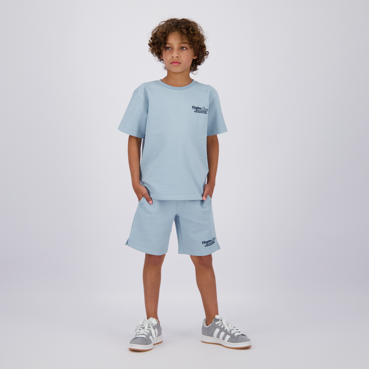 T - shirt Hugi Faded blue Oversized