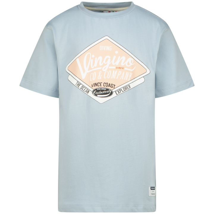 T - shirt Huricane Faded blue Relaxed