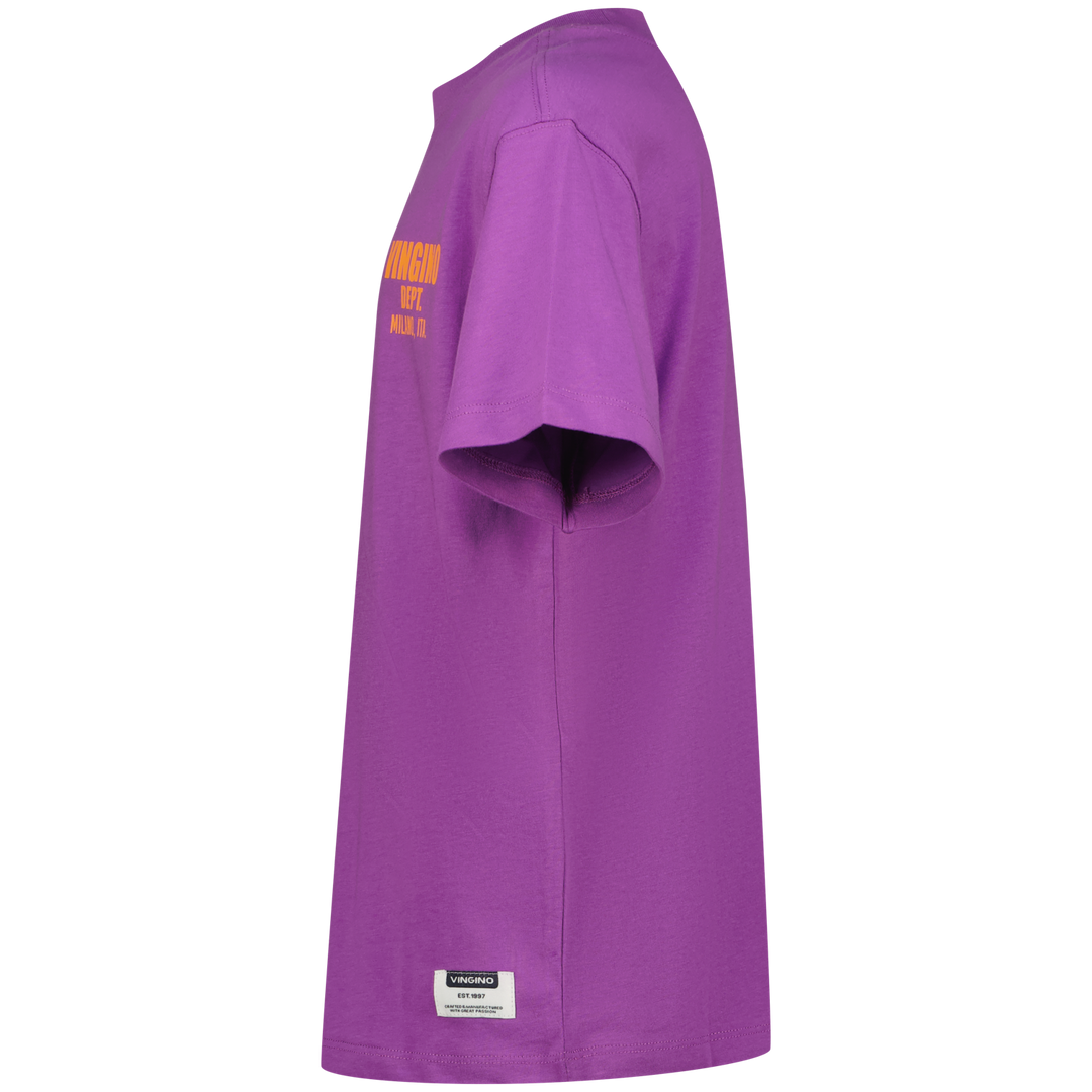 T - shirt Basic - oversized True purple