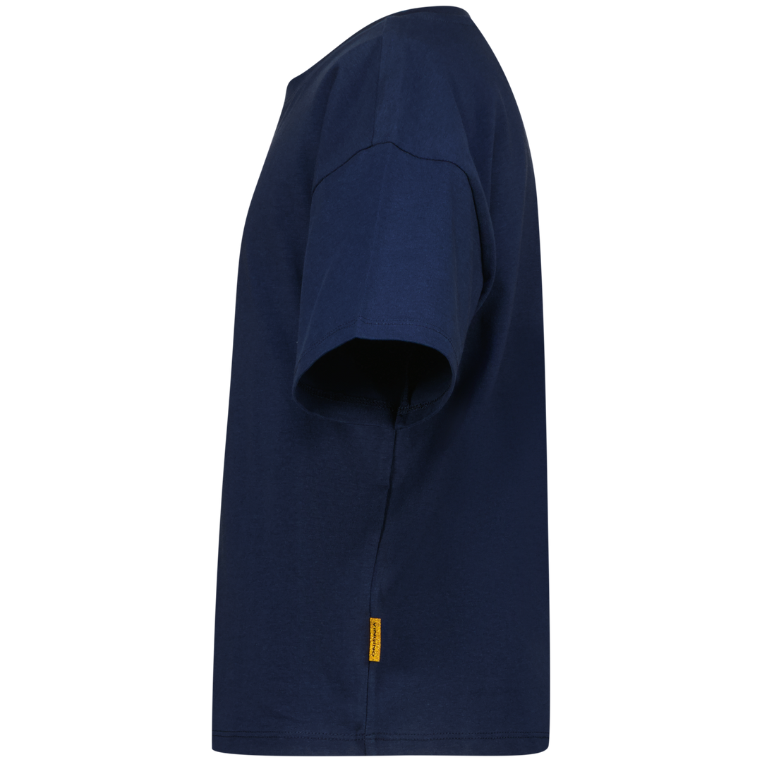 T - shirt Hanou Dark Blue Oversized