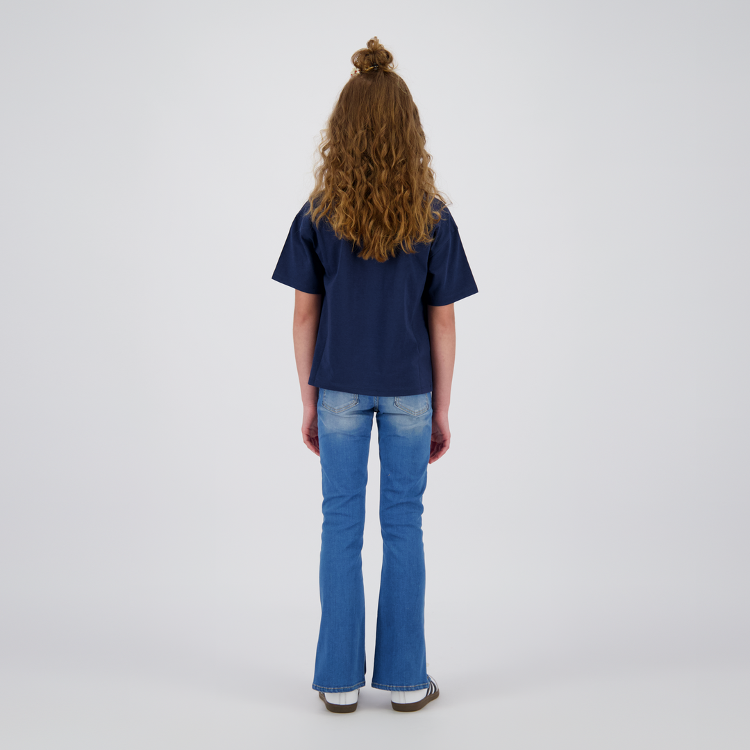 T - shirt Hanou Dark Blue Oversized