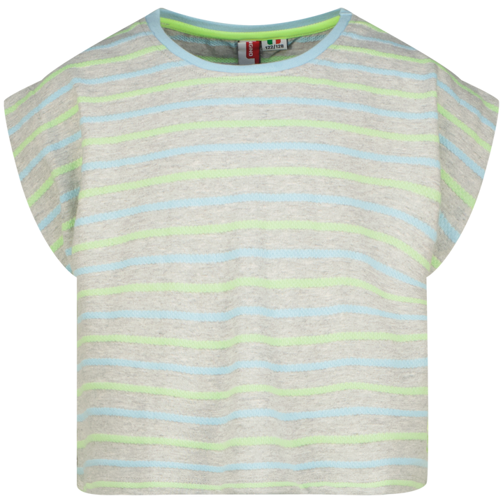 T - shirt Huliette Light Grey Melee Sleeveless