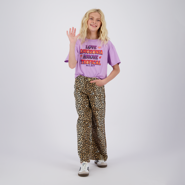 T - shirt Hanika Lilac blush Comfort